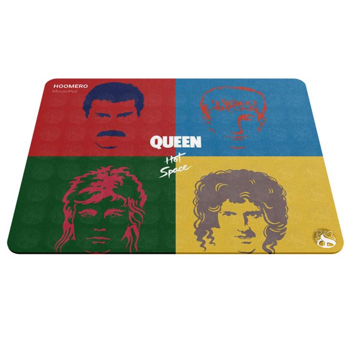 ماوس پد هومرو مدل A5995 طرح گروه راک کوئین فردی مرکوری Hoomero Rock band Queen Freddie Mercury A5995 Mousepad